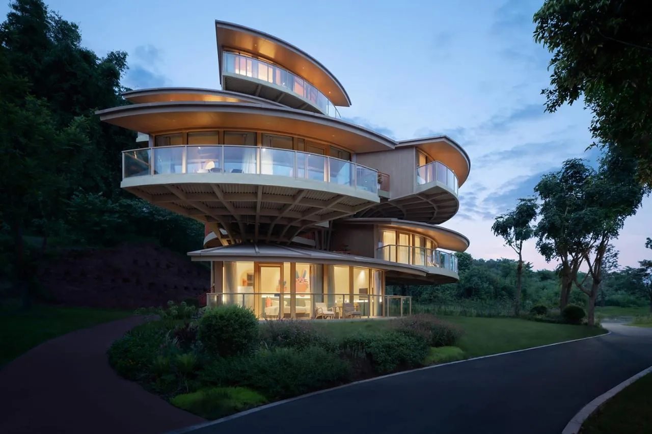 BIM Architecture | Structure of Leaves: Tree House Design for Nanxi Happy Countryside Wild Fun Hotel/Wang Hui Architecture Studio