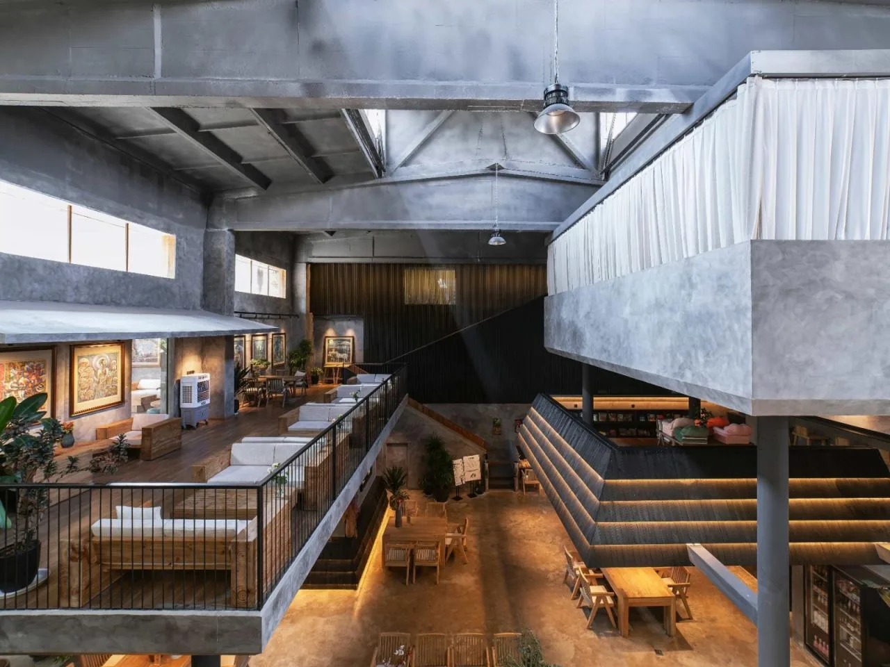 BIM Architecture | Ladder Space: Old Factory Building, New Bookstore/Plain Building