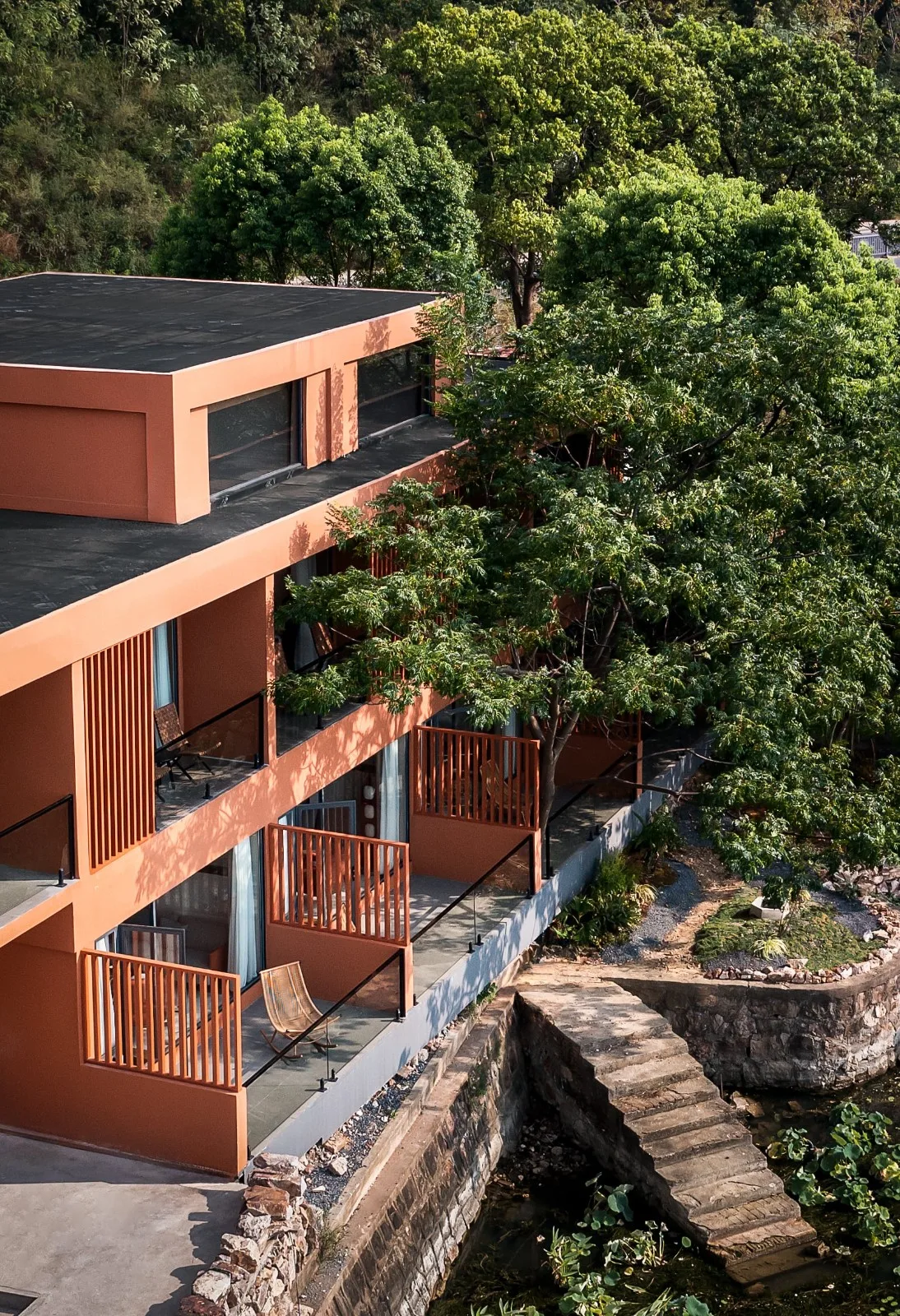 BIM Architecture | Orange Bay Homestay/Flat Design on Changsha Island