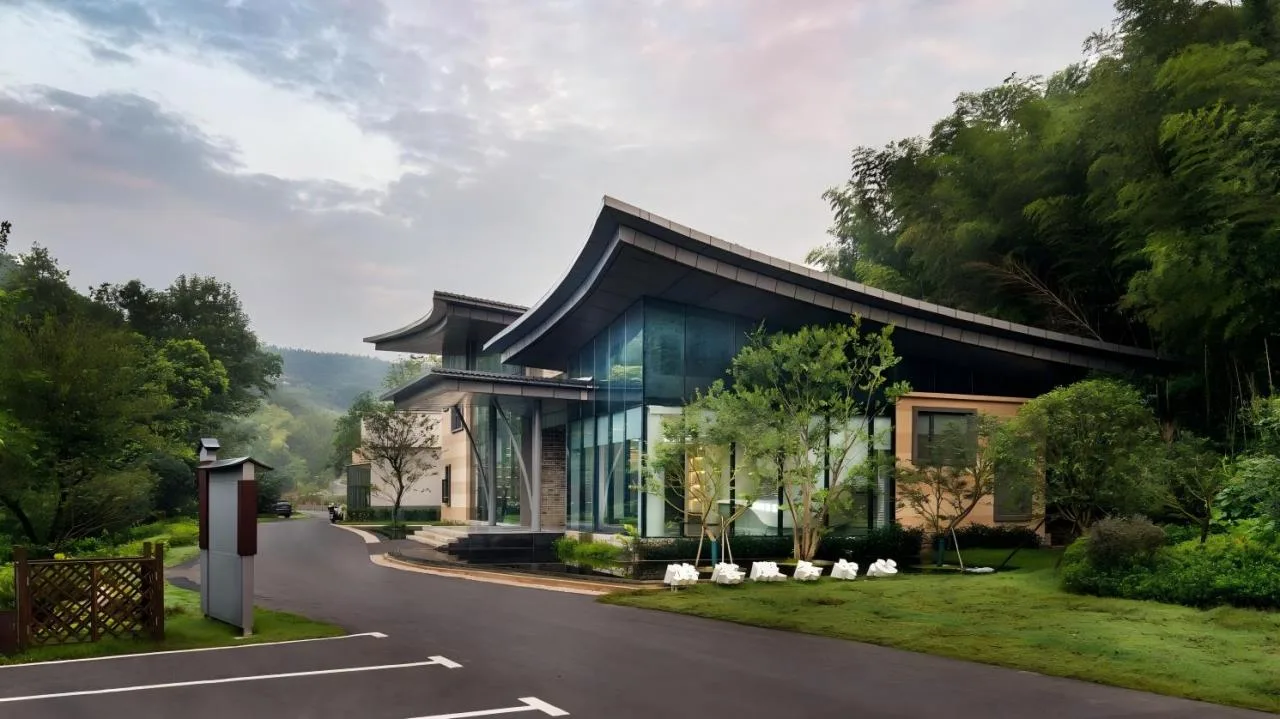 BIM Architecture | Resting in the mountains and valleys, Huwa Slow Time: Huwa Happy Tea Valley, Ketan Town, Lujiang County/China Railway Hefei Municipal Engineering Design and Research Institute Co., Ltd