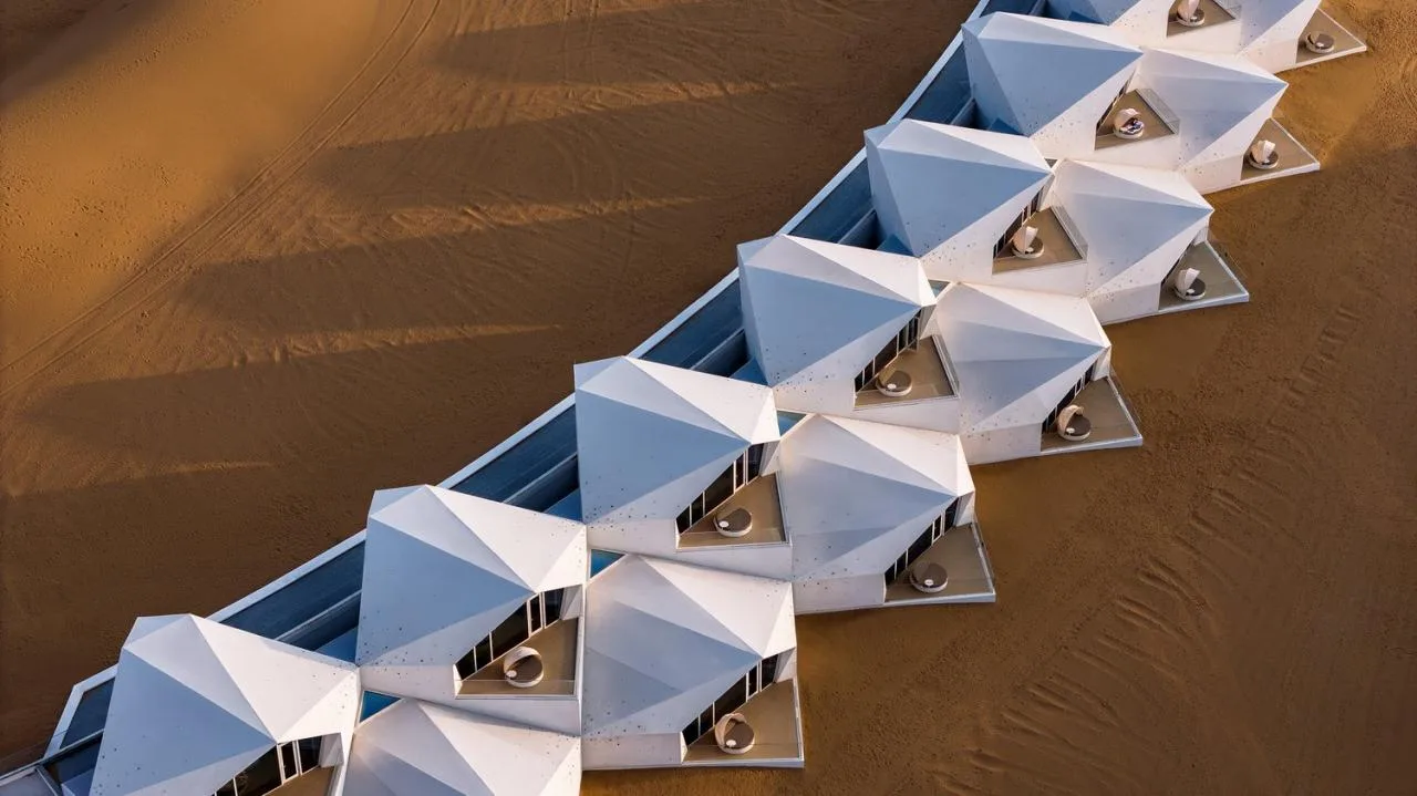BIM Architecture | Zhongwei Desert Diamond Hotel/Shuishi Design - Mikawa Studio