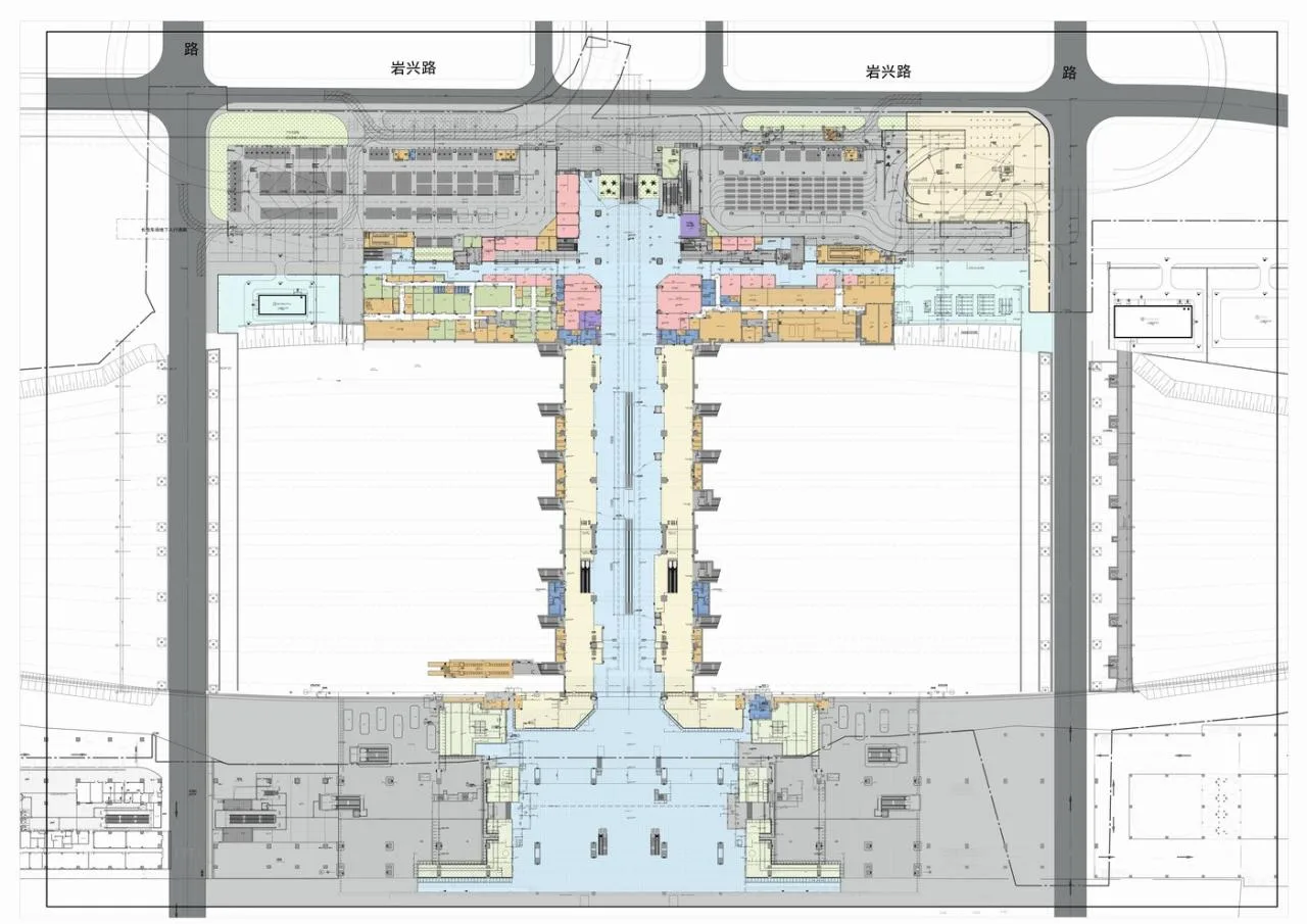 BIM Architecture | Xiamen North Station Expansion Design/CCDI Smart Interior Design