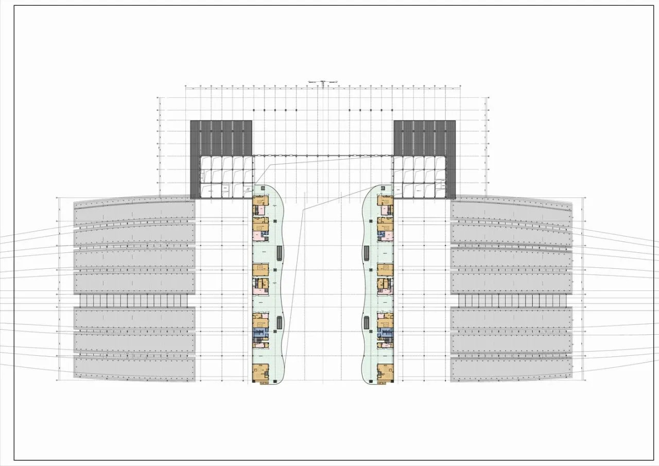BIM Architecture | Xiamen North Station Expansion Design/CCDI Smart Interior Design