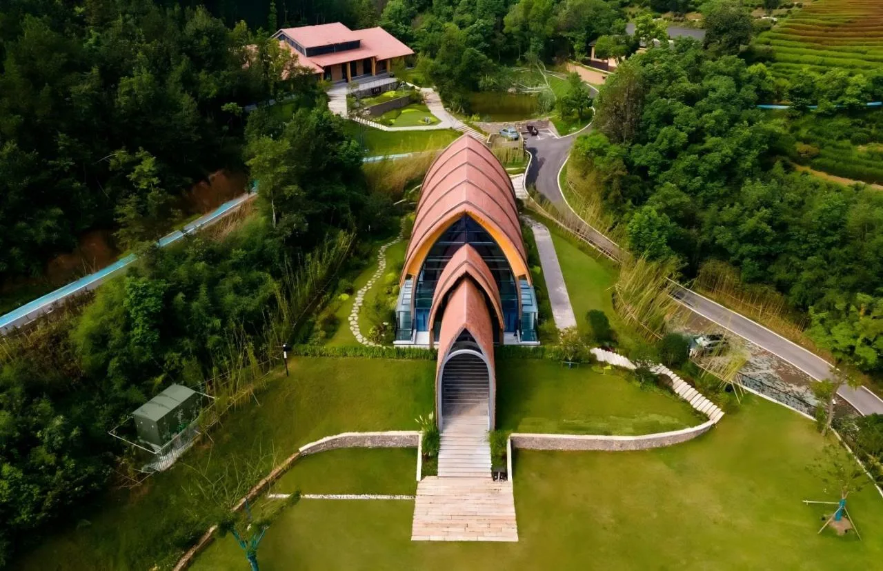BIM Architecture | Resting in the mountains and valleys, Huwa Slow Time: Huwa Happy Tea Valley, Ketan Town, Lujiang County/China Railway Hefei Municipal Engineering Design and Research Institute Co., Ltd