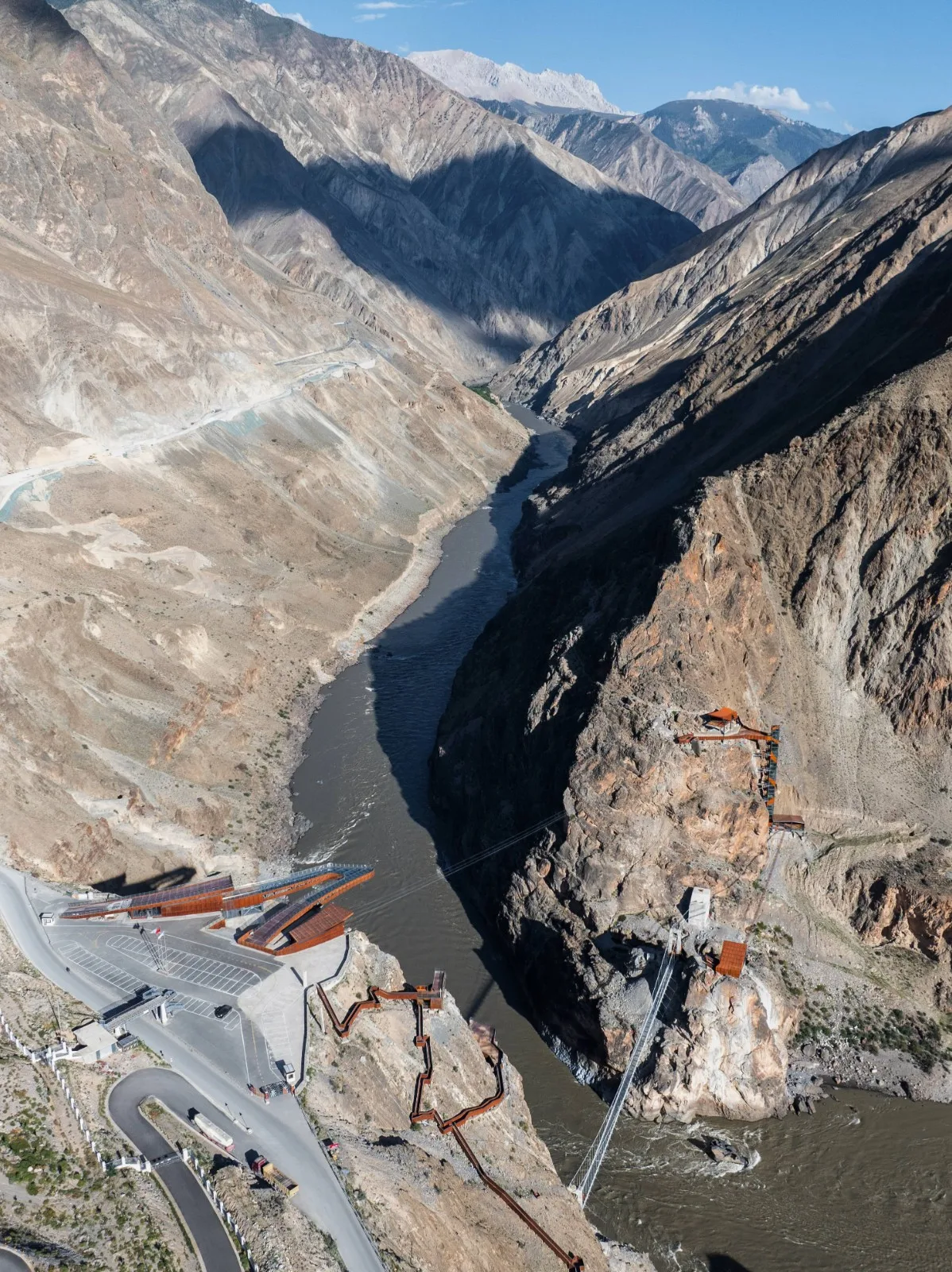BIM Architecture | Nujiang 72 turn Grand Canyon Scenic Spot in Xizang/Xiaoyin Architecture Firm
