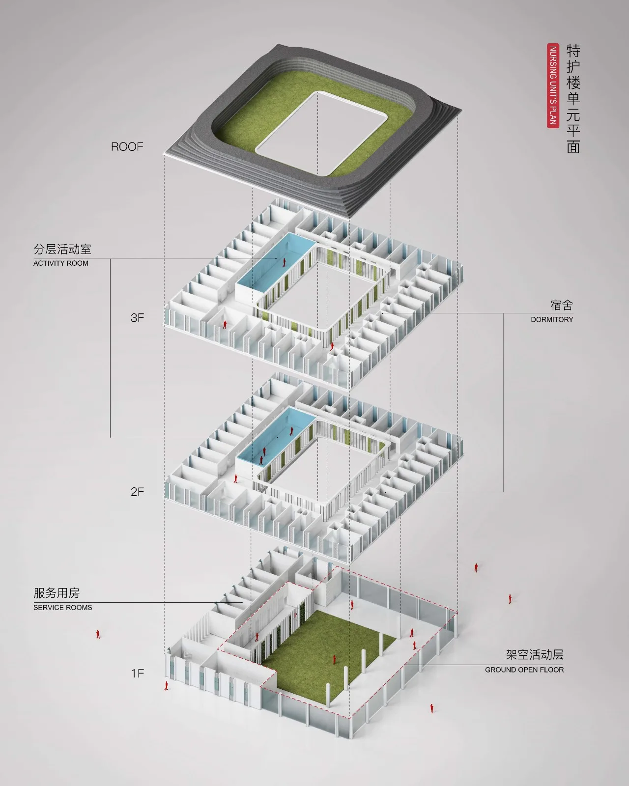 BIM Architecture | Landscape Healing, Livable Body and Mind: Hangzhou First Social Welfare Institute/Zhejiang University Architectural Design and Research Institute