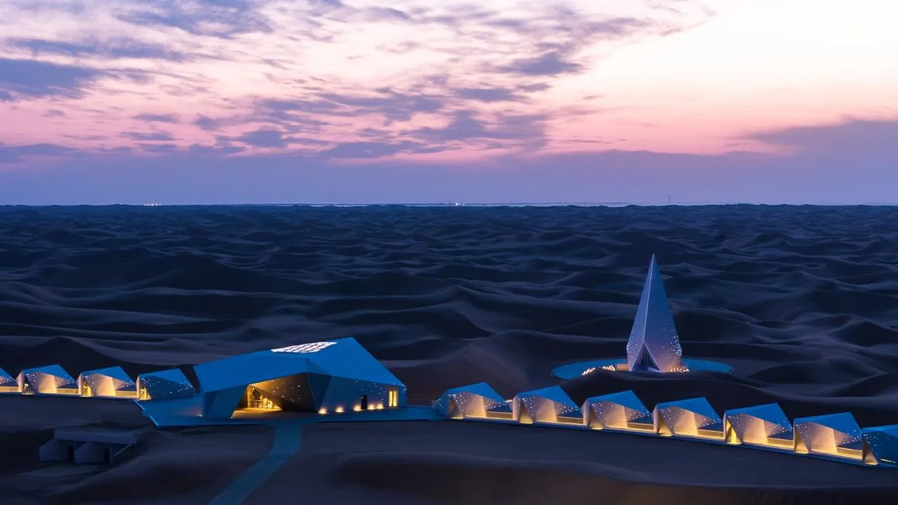 BIM Architecture | Zhongwei Desert Diamond Hotel/Shuishi Design - Mikawa Studio