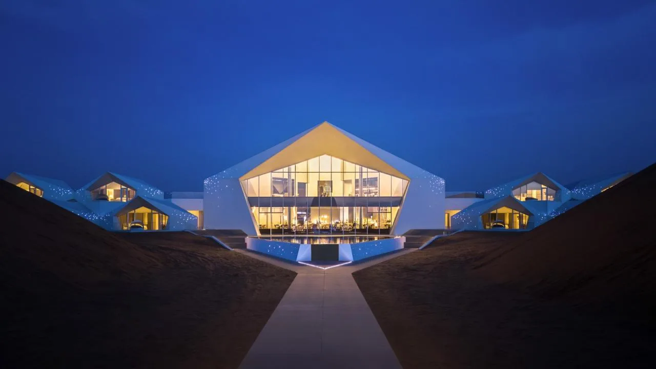 BIM Architecture | Zhongwei Desert Diamond Hotel/Shuishi Design - Mikawa Studio