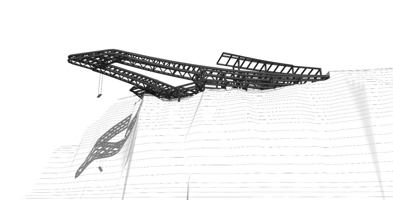 BIM Architecture | Nujiang 72 turn Grand Canyon Scenic Spot in Xizang/Xiaoyin Architecture Firm