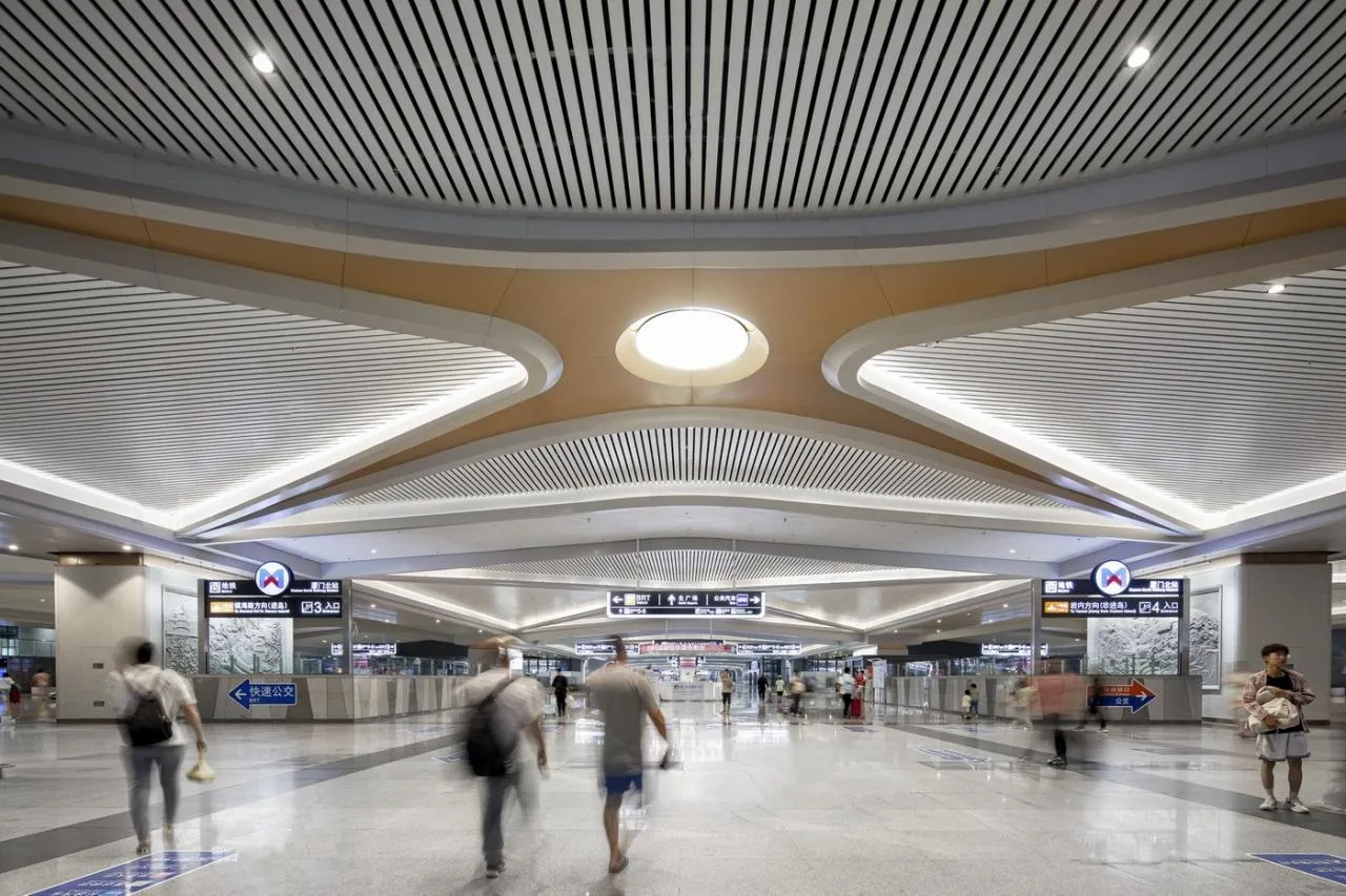 BIM Architecture | Xiamen North Station Expansion Design/CCDI Smart Interior Design