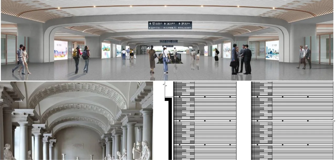 BIM Architecture | Xiamen North Station Expansion Design/CCDI Smart Interior Design