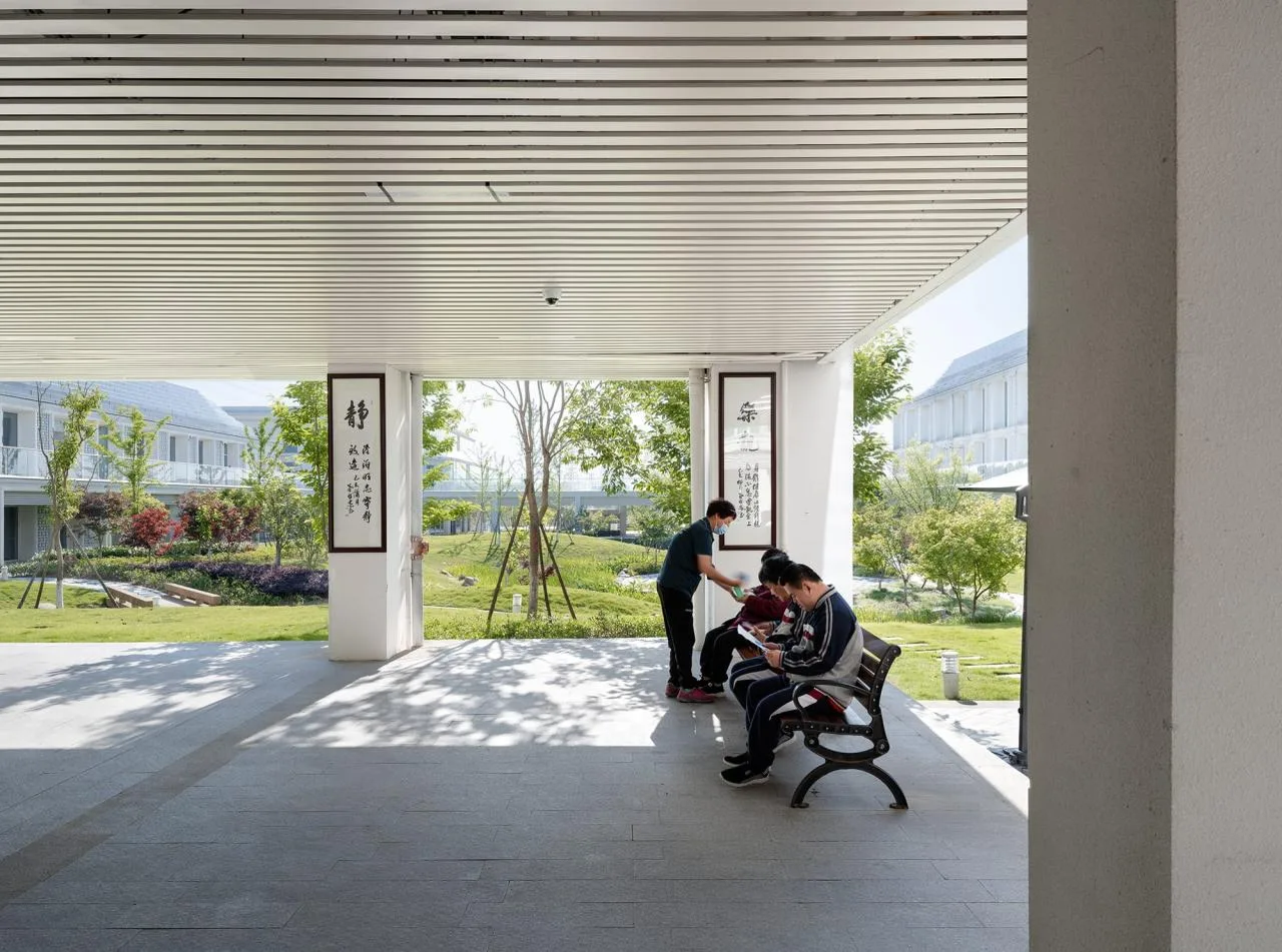 BIM Architecture | Landscape Healing, Livable Body and Mind: Hangzhou First Social Welfare Institute/Zhejiang University Architectural Design and Research Institute