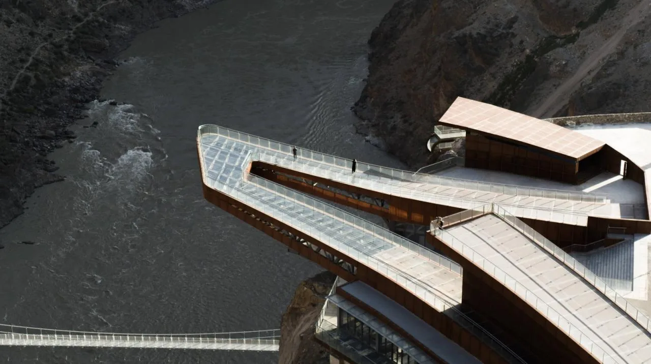 BIM Architecture | Nujiang 72 turn Grand Canyon Scenic Spot in Xizang/Xiaoyin Architecture Firm