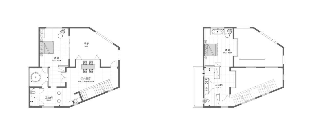 BIM Architecture | Persimmon Ruyi • Nanyeji Homestay/UAO Ruituo Design