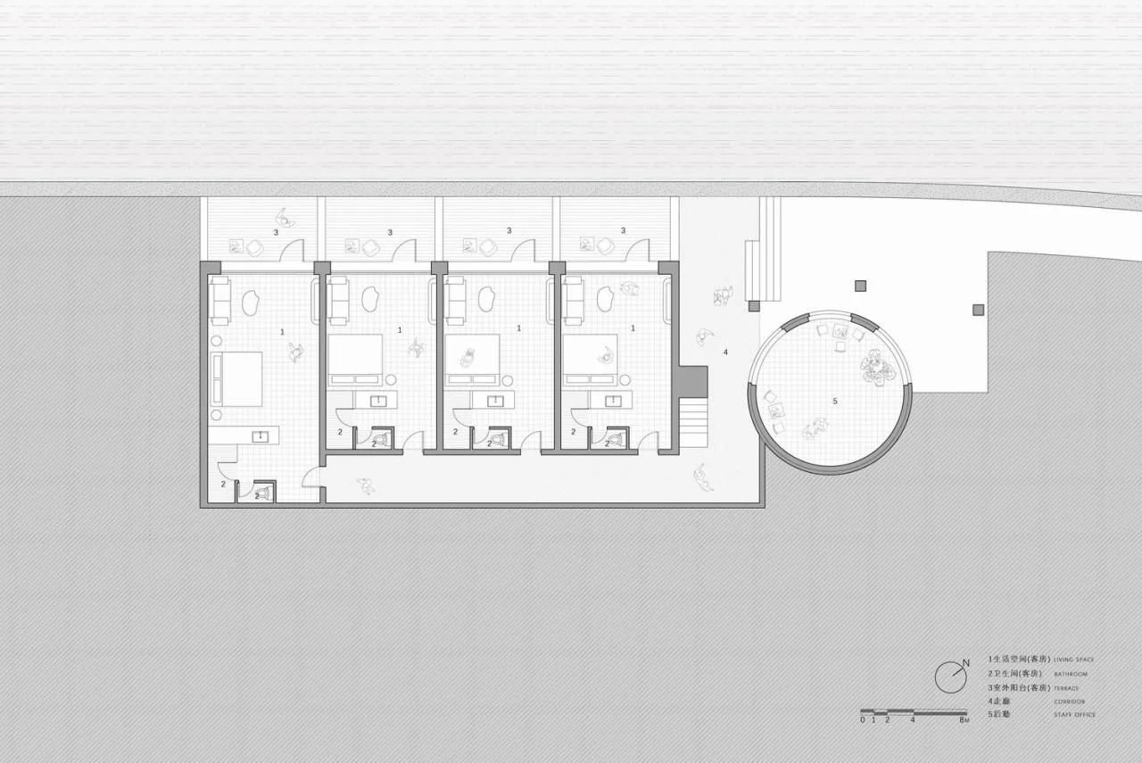BIM Architecture | Orange Bay Homestay/Flat Design on Changsha Island
