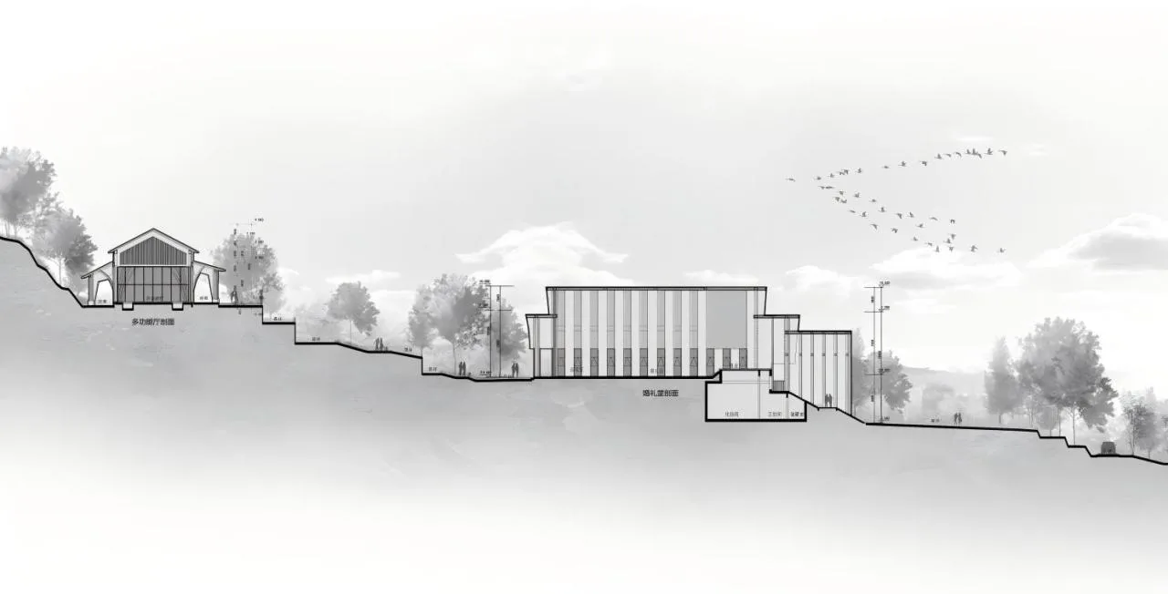 BIM Architecture | Resting in the mountains and valleys, Huwa Slow Time: Huwa Happy Tea Valley, Ketan Town, Lujiang County/China Railway Hefei Municipal Engineering Design and Research Institute Co., Ltd