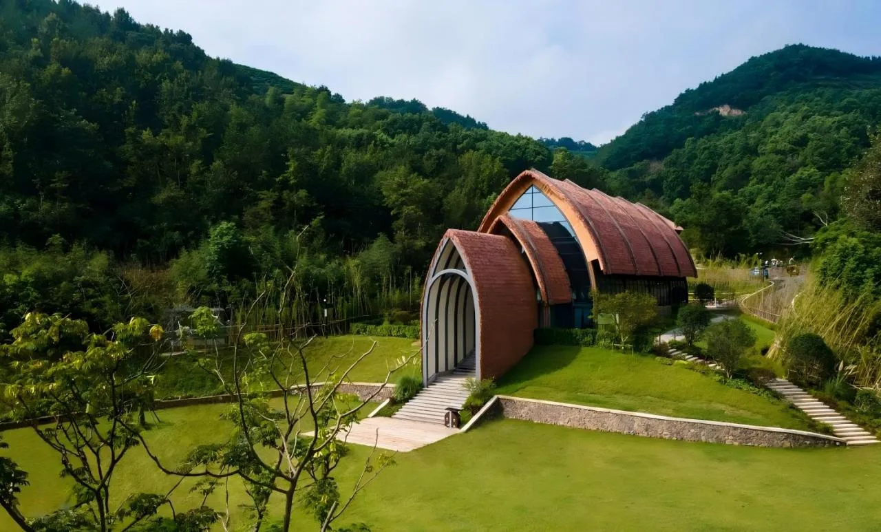 BIM Architecture | Resting in the mountains and valleys, Huwa Slow Time: Huwa Happy Tea Valley, Ketan Town, Lujiang County/China Railway Hefei Municipal Engineering Design and Research Institute Co., Ltd