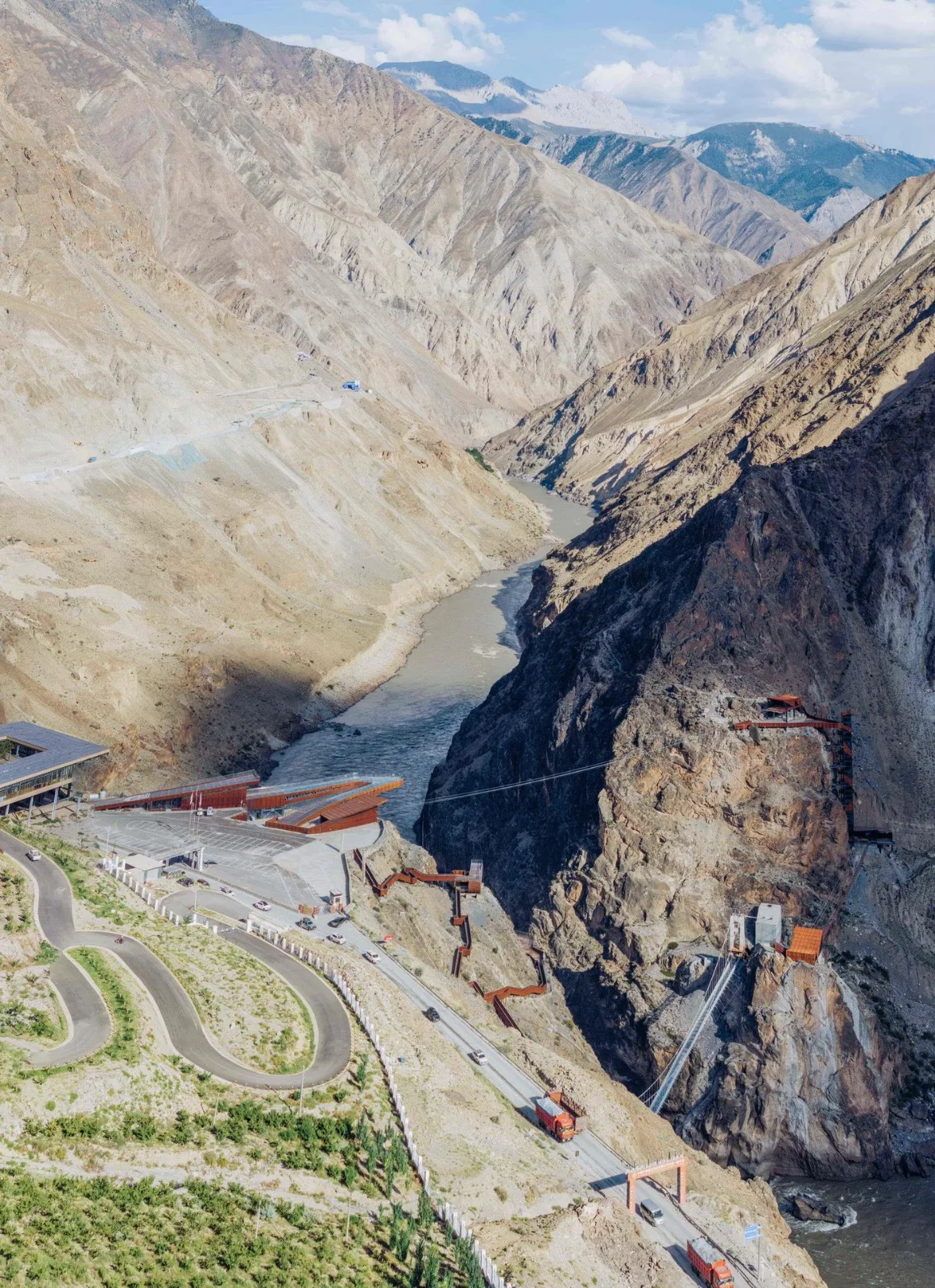 BIM Architecture | Nujiang 72 turn Grand Canyon Scenic Spot in Xizang/Xiaoyin Architecture Firm