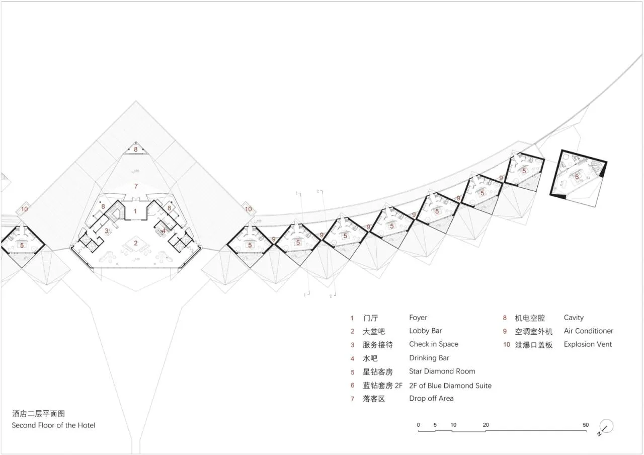 BIM Architecture | Zhongwei Desert Diamond Hotel/Shuishi Design - Mikawa Studio