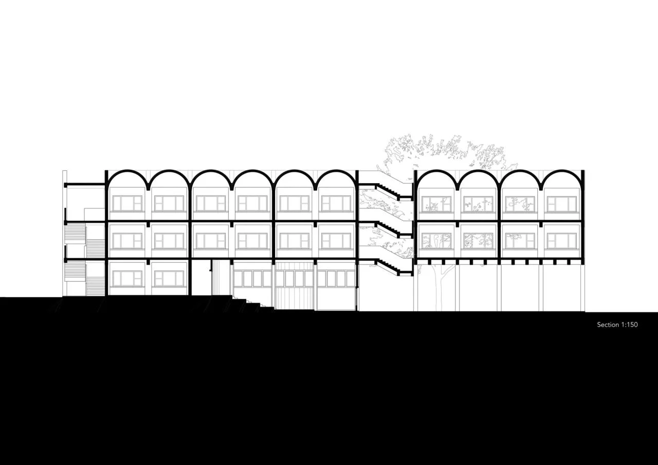 BIM Architecture | Riverside Rural School/DOMAT
