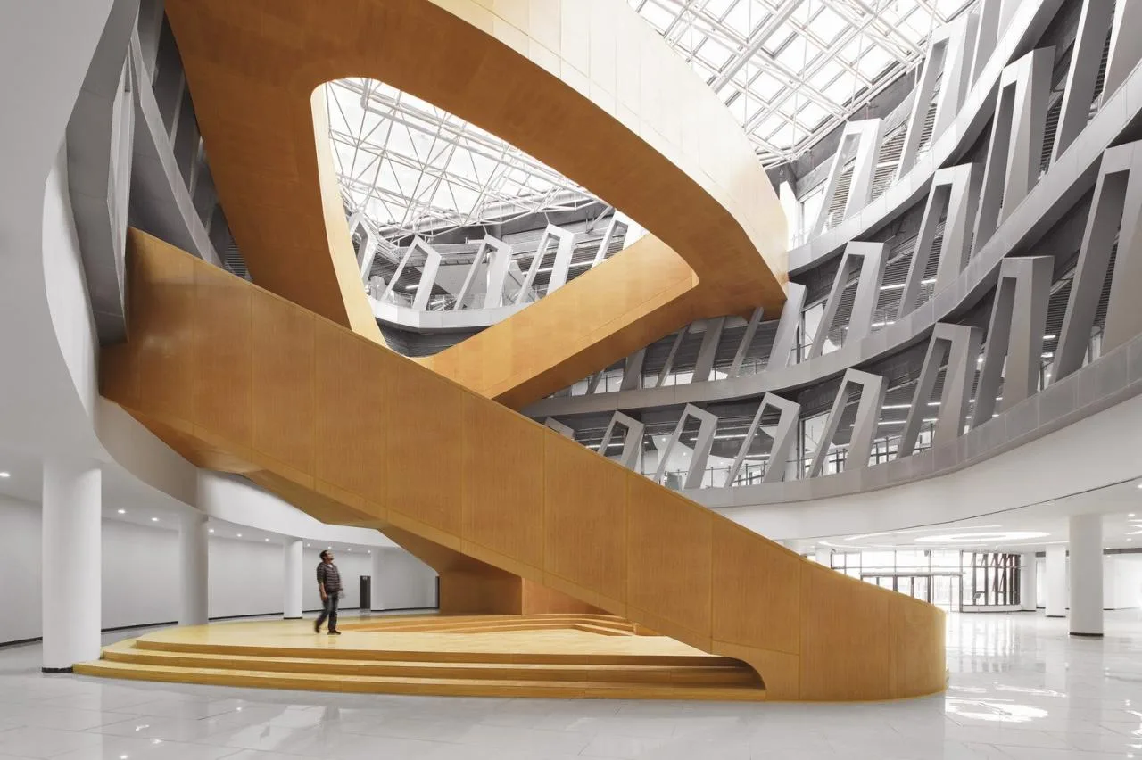 BIM Architecture | Chongqing Electric Power College Library/Tianjin University Design Institute · Gu Zhihong Studio