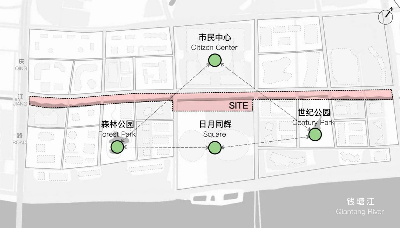 BIM Architecture | Xingtang and: Metro Supporting Facilities along Xintang River in Qianjiang New City, Hangzhou/Zhejiang University Architectural Design and Research Institute