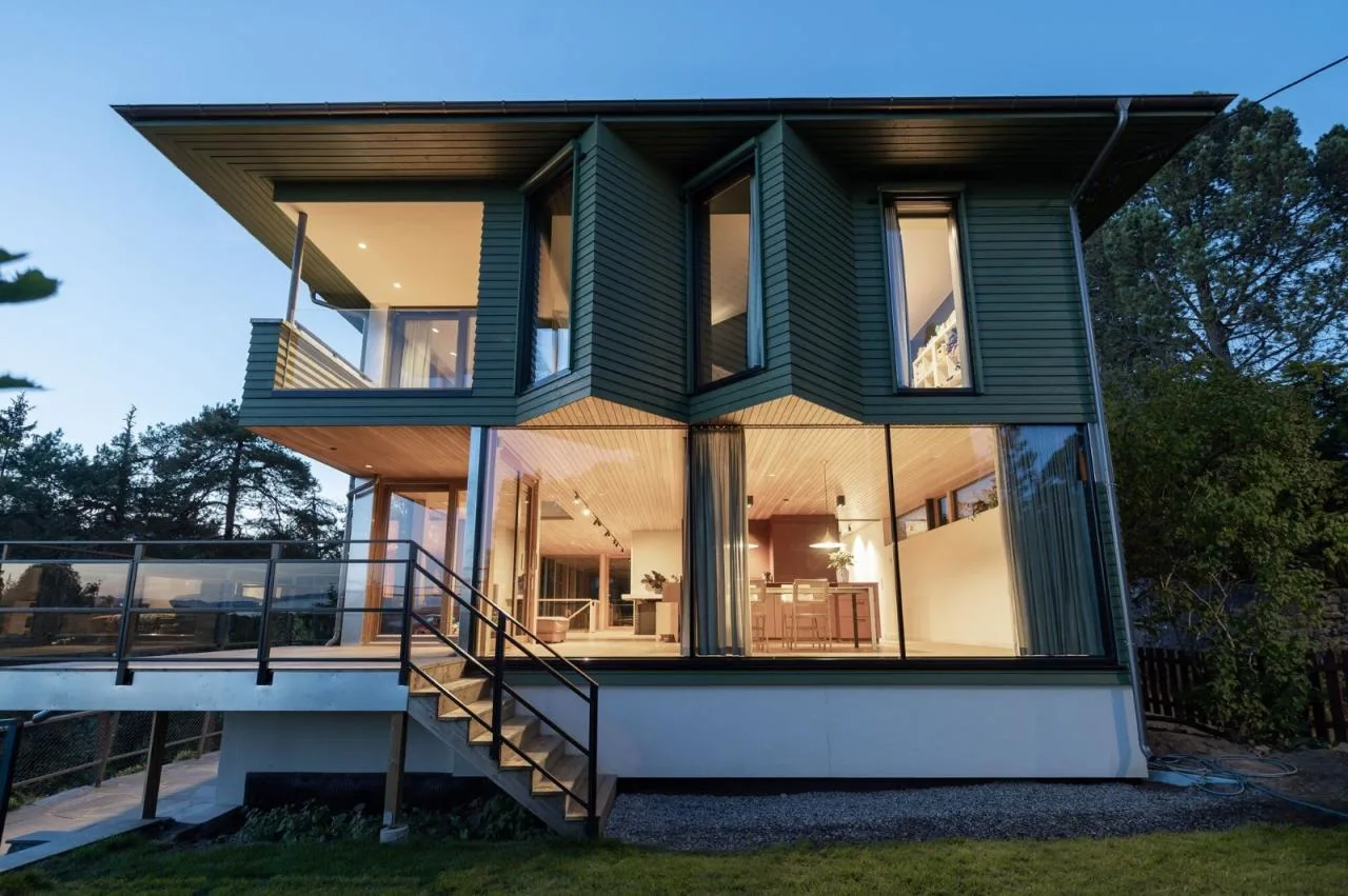 BIM Architecture | Residential Renovation at Sorbyhaugen 24, Oslo/MORFEUS Arkitekter