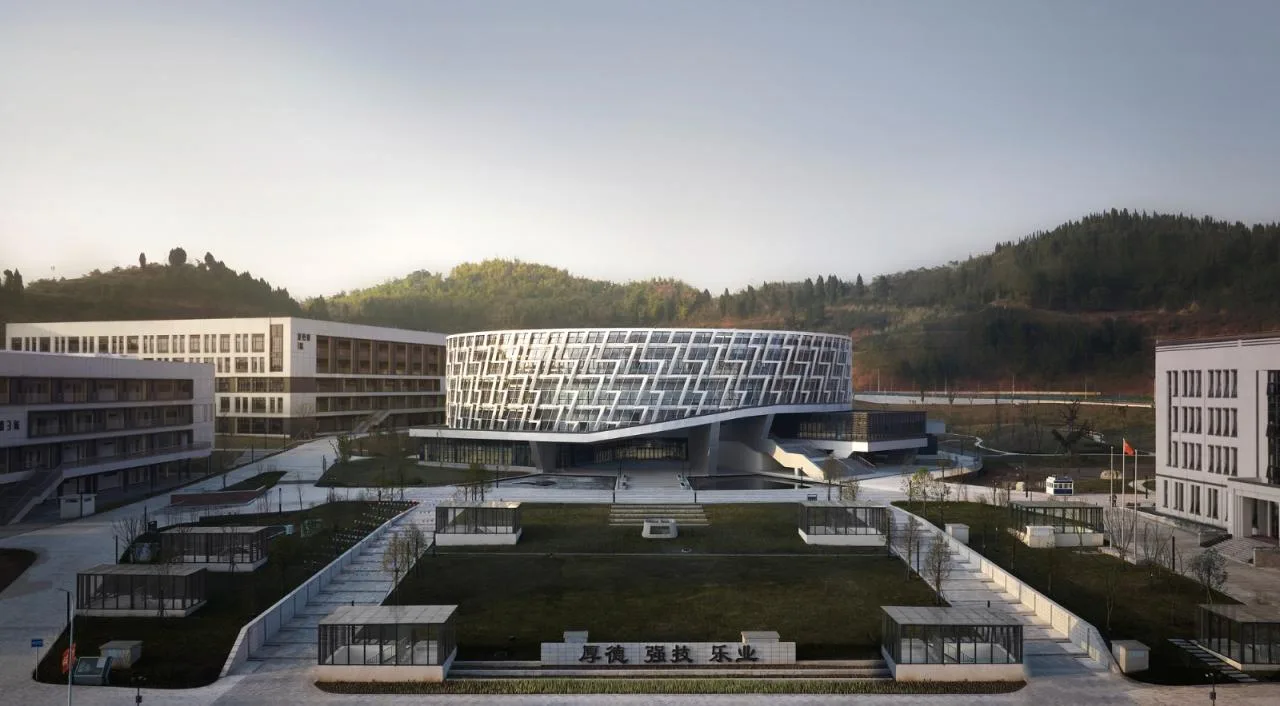 BIM Architecture | Chongqing Electric Power College Library/Tianjin University Design Institute · Gu Zhihong Studio