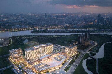 BIM Architecture: Midea · Heyou Hospital – A Stunning Billion-Dollar Garden-Style Hospital by Jiedian International, UK-BIM WORLD
