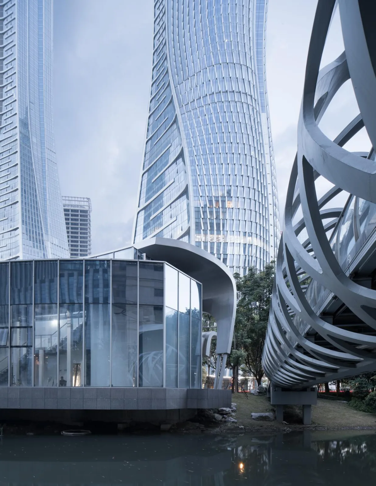 BIM Architecture | Xingtang and: Metro Supporting Facilities along Xintang River in Qianjiang New City, Hangzhou/Zhejiang University Architectural Design and Research Institute