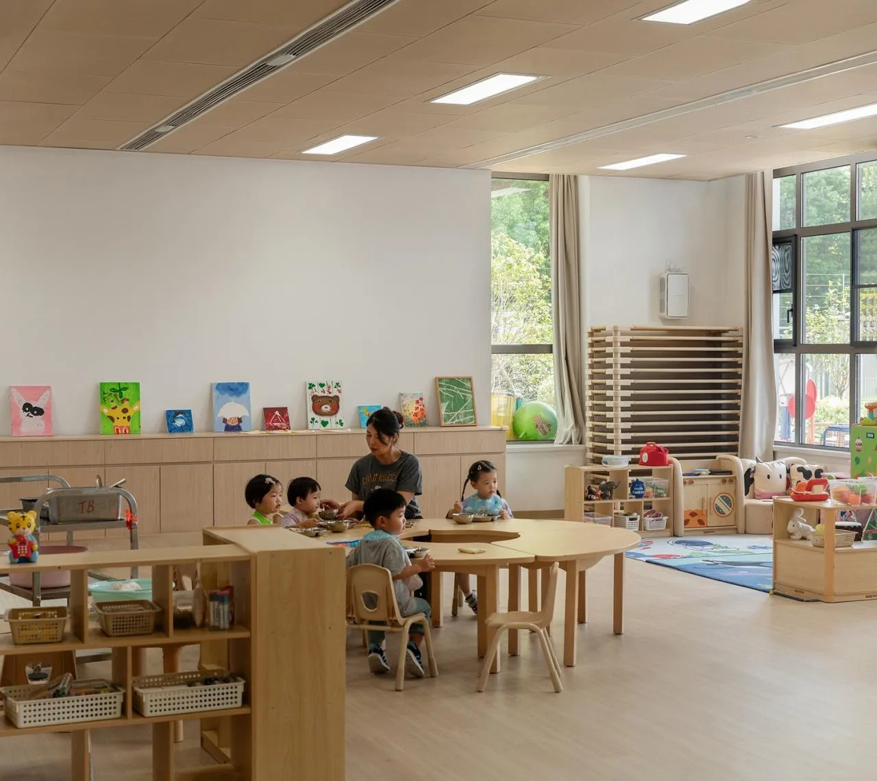 BIM Architecture | Shanghai Green New Lei City North Kindergarten/Huajian Group East China Institute/Environmental Institute - Liu Haiyang Team