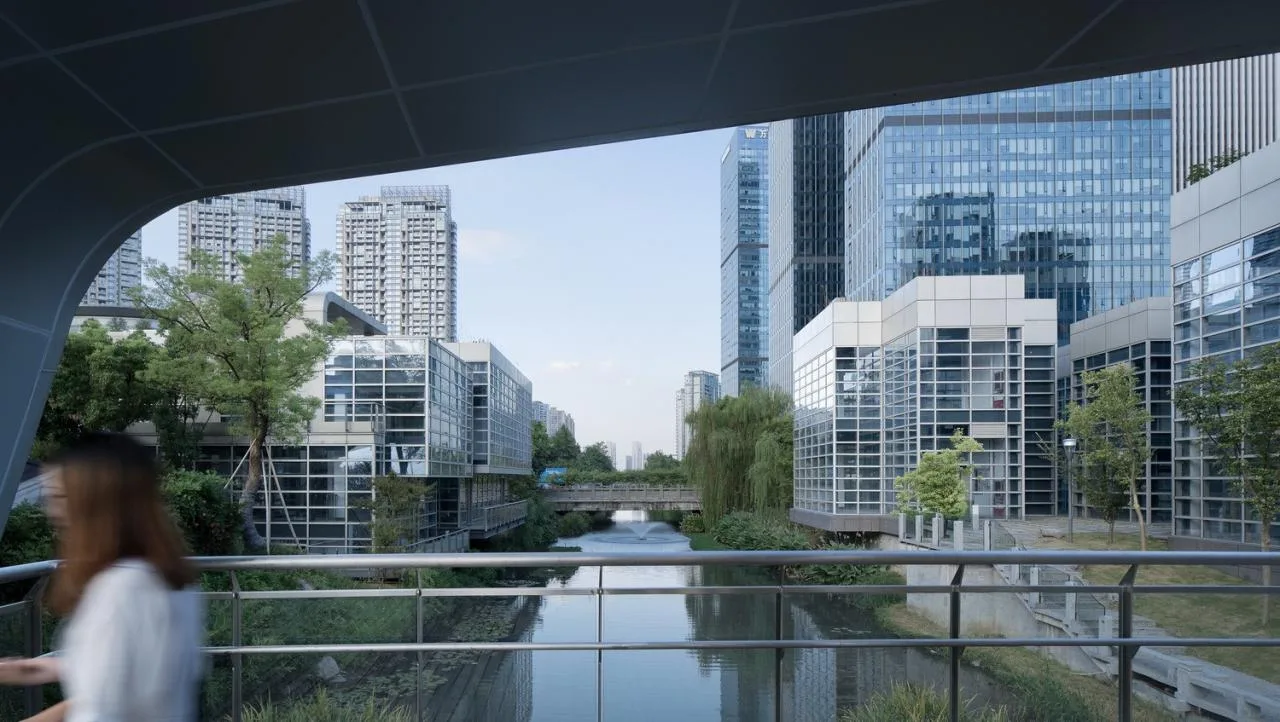 BIM Architecture | Xingtang and: Metro Supporting Facilities along Xintang River in Qianjiang New City, Hangzhou/Zhejiang University Architectural Design and Research Institute