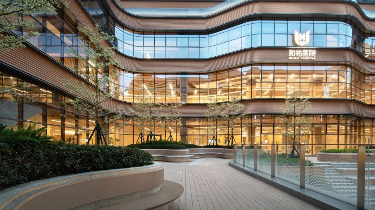 BIM Architecture | Midea · Heyou Hospital - the world's most beautiful garden style hospital with an investment of billions of dollars/Jiedian International Architecture in the UK