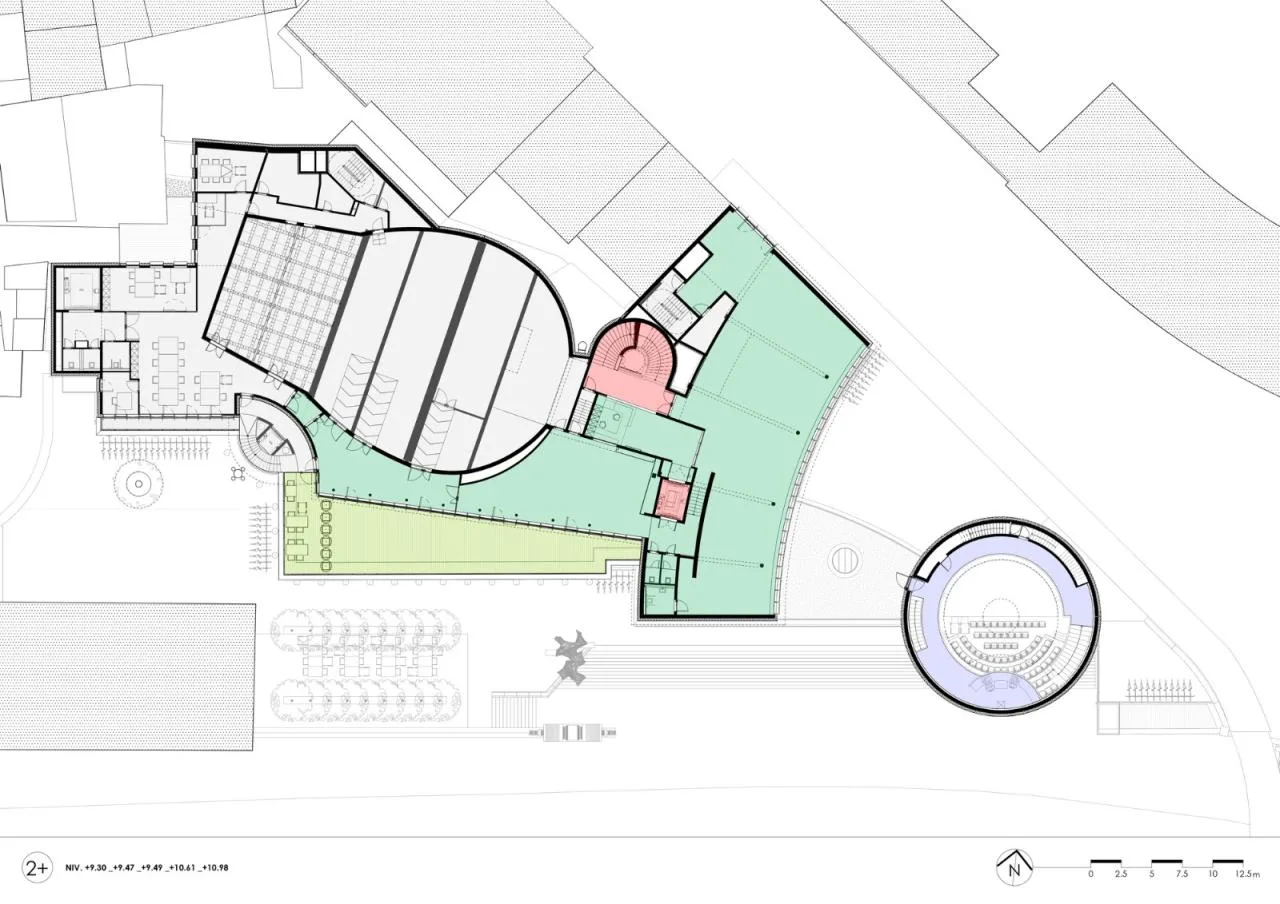 BIM Architecture | Namur Province Cultural Home/Philippe Samyn and Partners