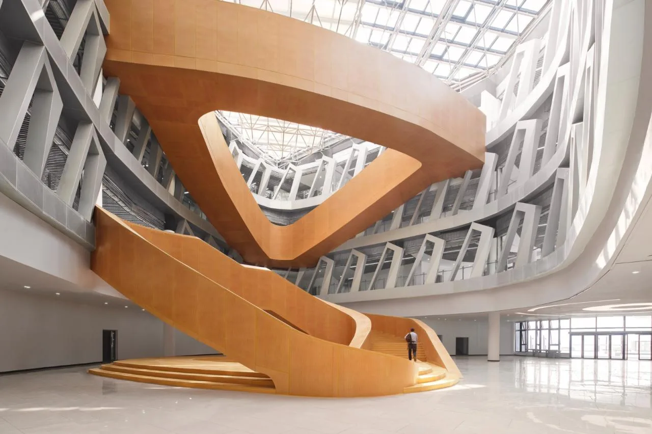 BIM Architecture | Chongqing Electric Power College Library/Tianjin University Design Institute · Gu Zhihong Studio
