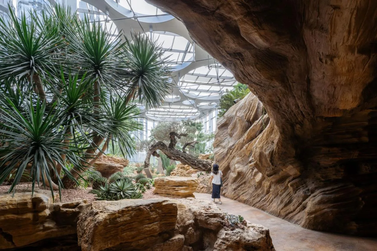 BIM Architecture | Shanghai version of 'Crazy Botanical Garden', Asia's largest greenhouse garden/Delugan Meissl Associated Architects