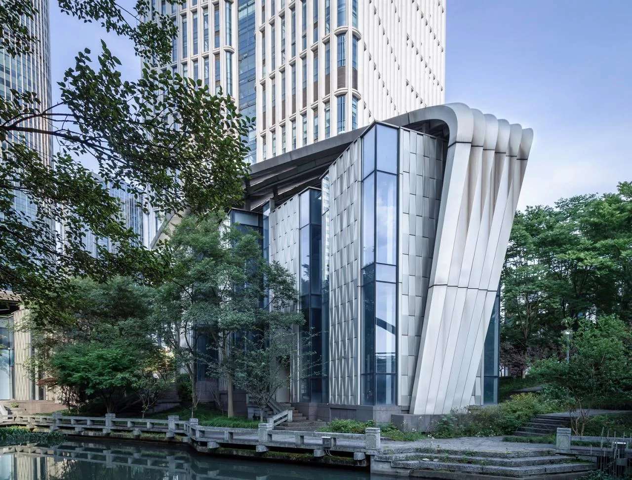 BIM Architecture | Xingtang and: Metro Supporting Facilities along Xintang River in Qianjiang New City, Hangzhou/Zhejiang University Architectural Design and Research Institute