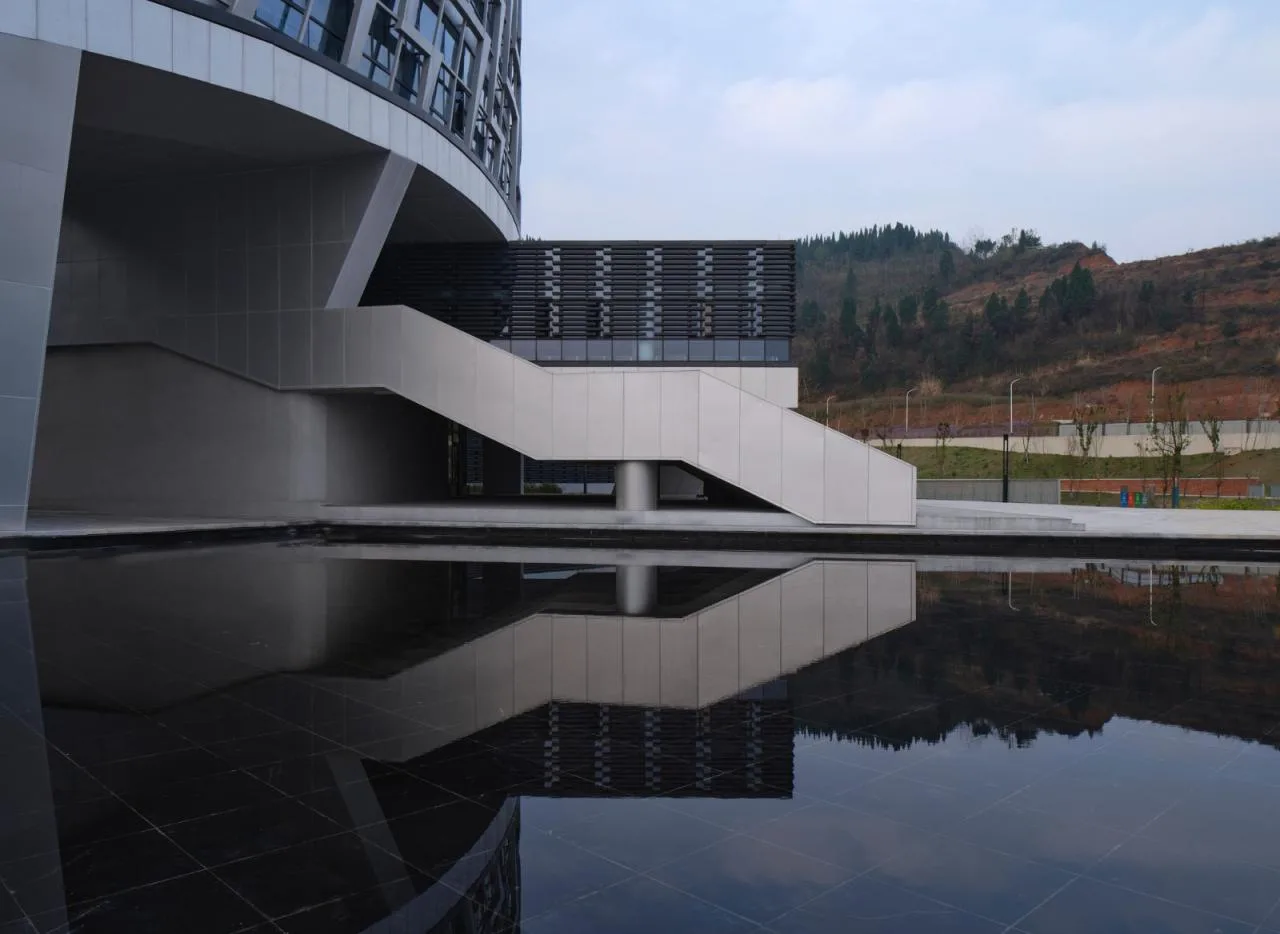 BIM Architecture | Chongqing Electric Power College Library/Tianjin University Design Institute · Gu Zhihong Studio