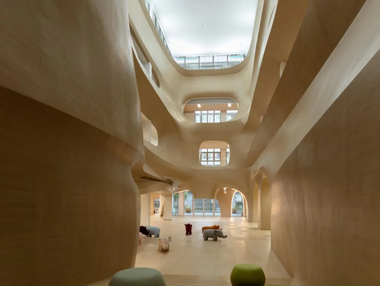 BIM Architecture | Shanghai Green New Lei City North Kindergarten/Huajian Group East China Institute/Environmental Institute - Liu Haiyang Team