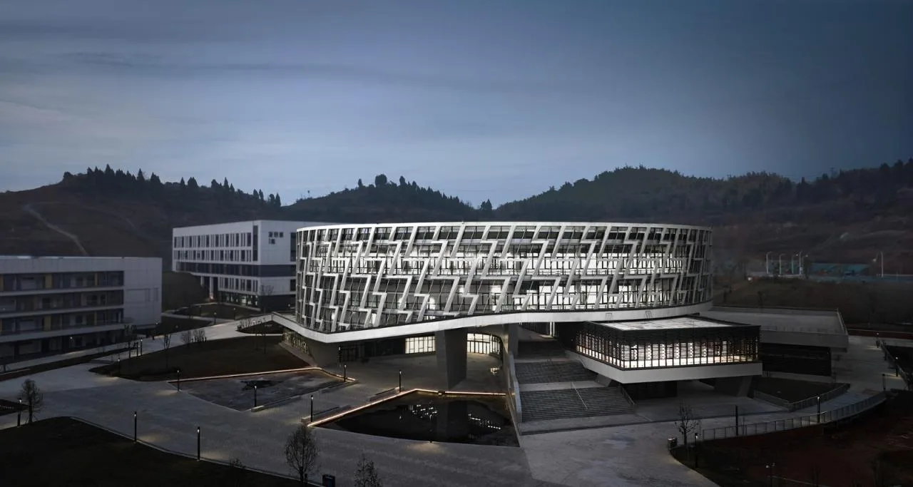 BIM Architecture | Chongqing Electric Power College Library/Tianjin University Design Institute · Gu Zhihong Studio
