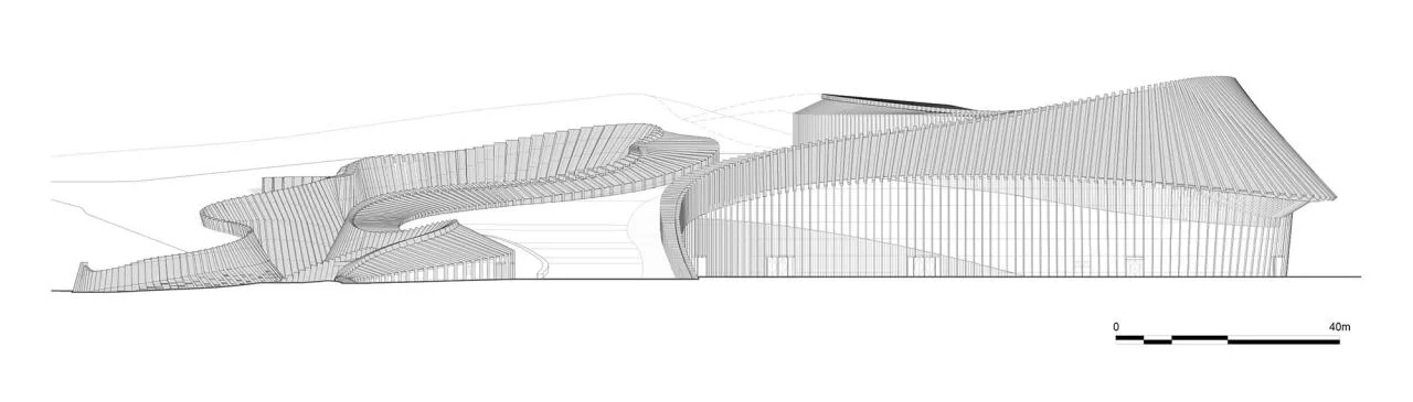 BIM Architecture | Long March Culture Digital Art Museum/China Zhongyuan