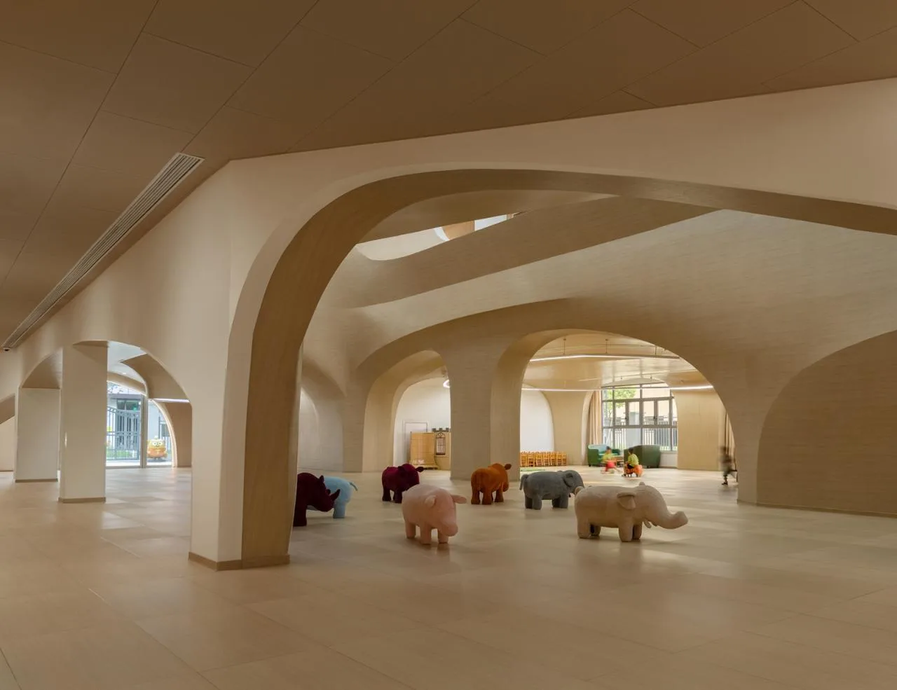 BIM Architecture | Shanghai Green New Lei City North Kindergarten/Huajian Group East China Institute/Environmental Institute - Liu Haiyang Team