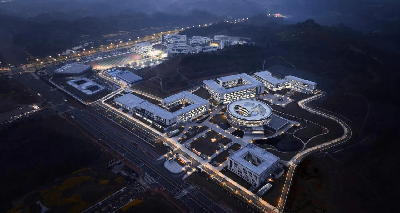 BIM Architecture | Chongqing Electric Power College Library/Tianjin University Design Institute · Gu Zhihong Studio