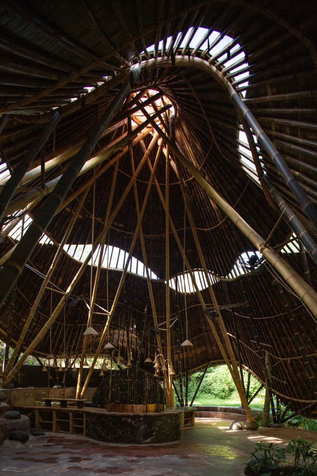 BIM Architecture | Dapur Naga Shared Kitchen and Dining Space/Bamboo U