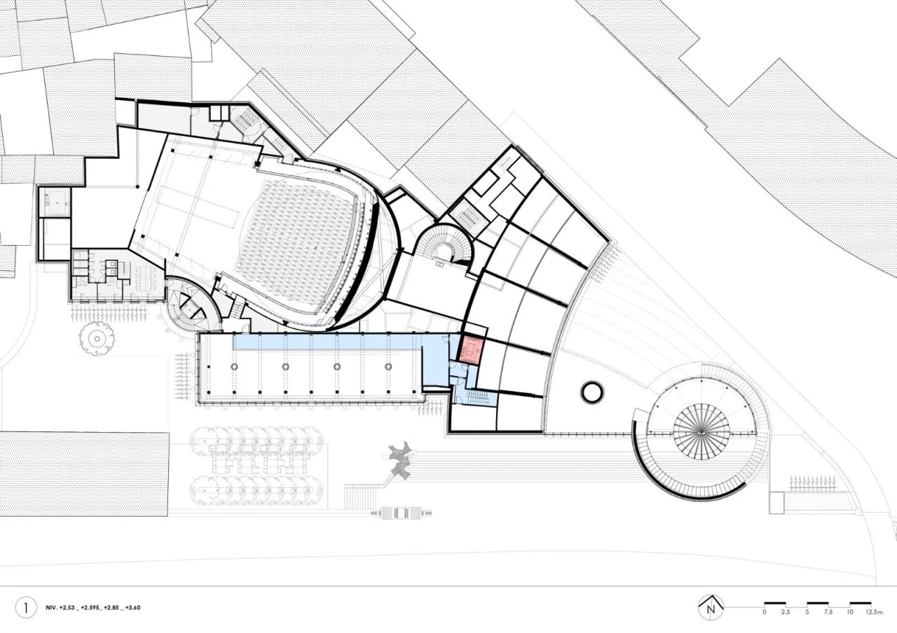 BIM Architecture | Namur Province Cultural Home/Philippe Samyn and Partners