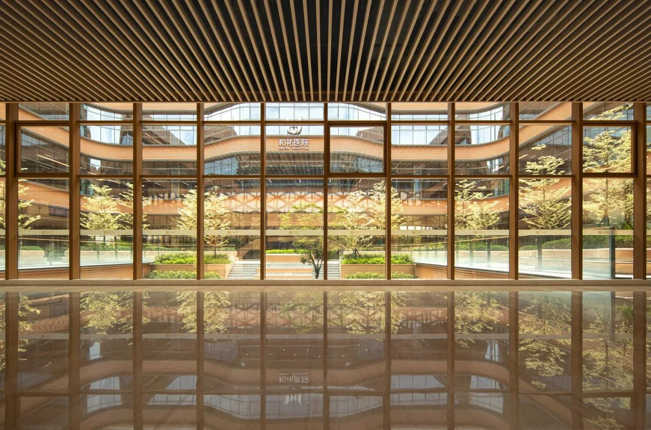 BIM Architecture | Midea · Heyou Hospital - the world's most beautiful garden style hospital with an investment of billions of dollars/Jiedian International Architecture in the UK