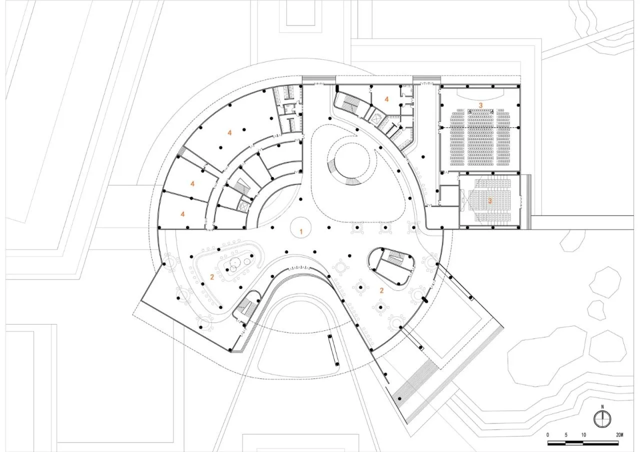 BIM Architecture | Chongqing Electric Power College Library/Tianjin University Design Institute · Gu Zhihong Studio