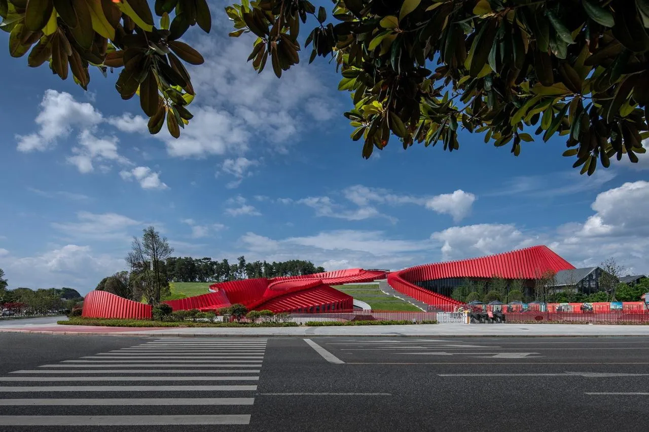 BIM Architecture | Long March Culture Digital Art Museum/China Zhongyuan