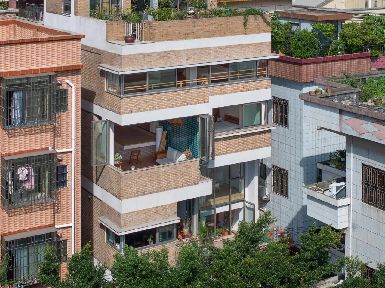 BIM architecture | Guangfu depth: Shunde self built/multi story buildings