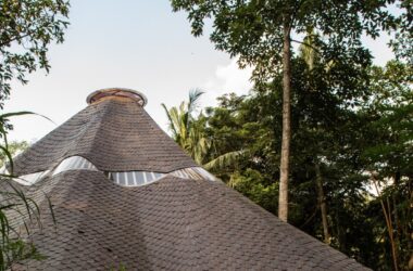BIM Architecture: Dapur Naga Shared Kitchen and Dining Space by Bamboo U-BIM WORLD